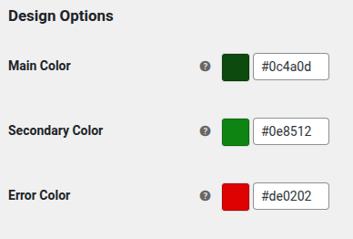 Donation Platform for WooCommerce Design Options Settings